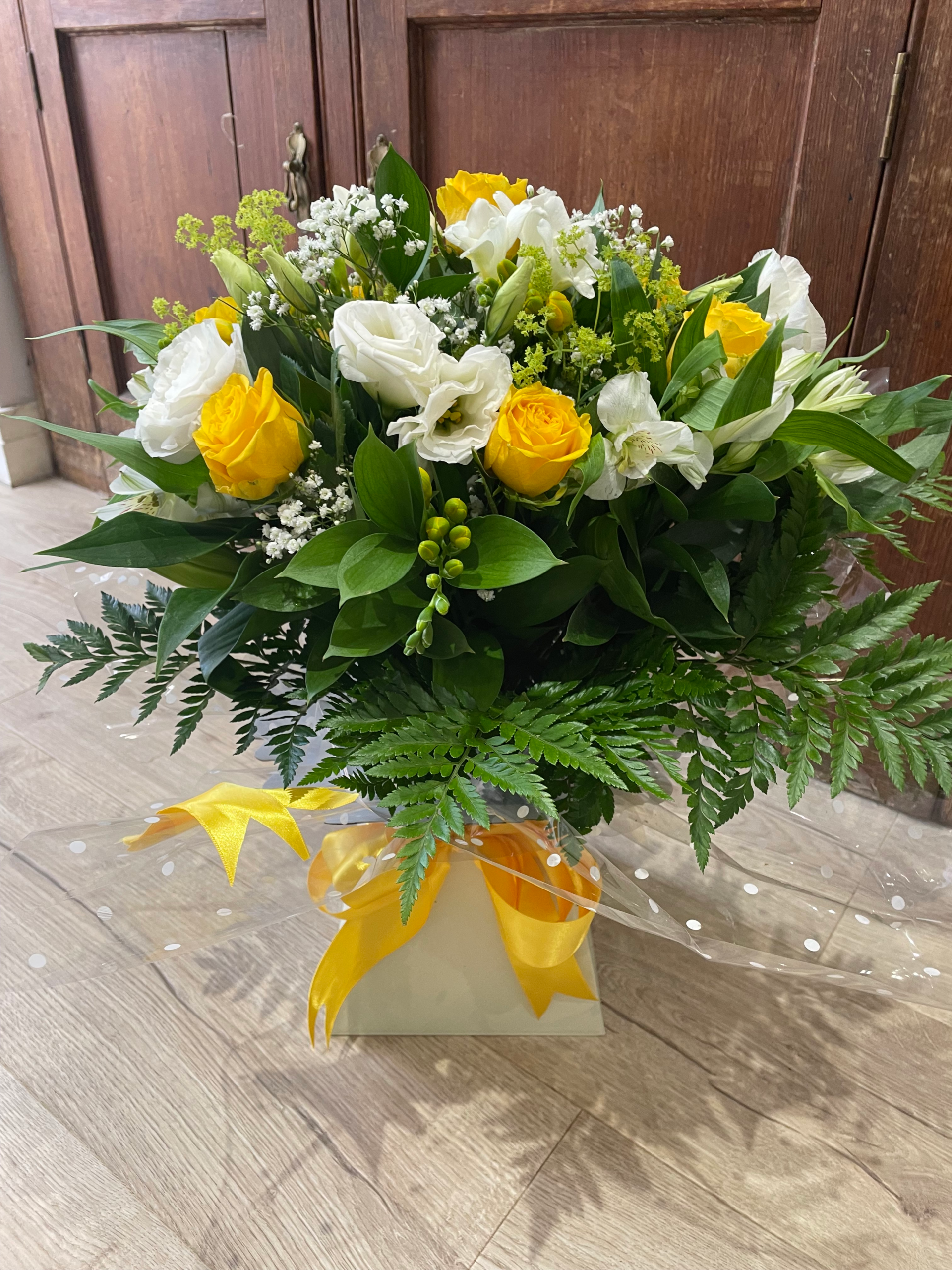 Sparkle Of Sunshine - Yellow Aqua Bouquet ❀