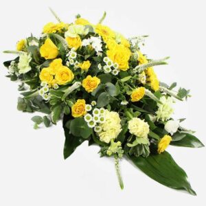 Yellow and white 2ft single ended spray