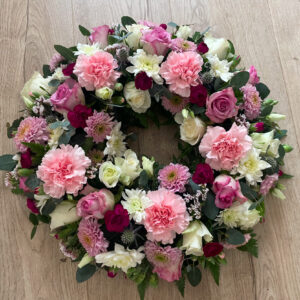Circle Of Blooms - Floral Wreath ❀