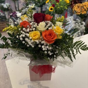 Simply Rosy – Mixed Roses Bouquet ❀